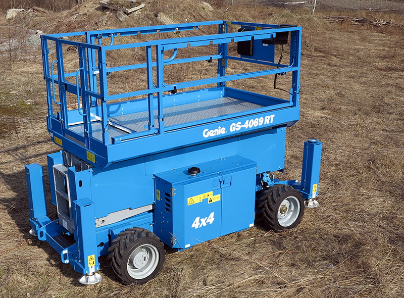 Sakselift diesel arb.h <15m støttebein